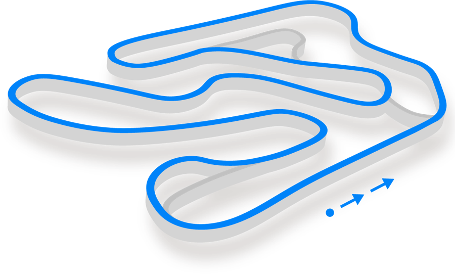 Схема трека Stayki Raceway